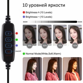 Набор блогера Puluz Ring USB LED lamp PU397 10.2" (PU397)
