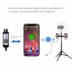 Набор блогера Puluz Ring USB RGBW LED lamp PKT3055B 10.2" + tripod 1.65 м (PKT3055B) Набор блогера Puluz Ring USB RGBW LED lamp PKT3055B 10.2" + tripod 1.65 м (PKT3055B)
