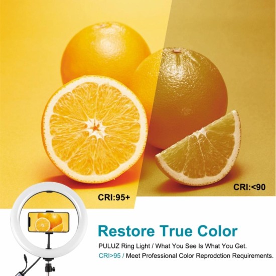 Набор блогера Puluz Ring USB RGBW LED lamp PKT3055B 10.2" + tripod 1.65 м (PKT3055B) Набор блогера Puluz Ring USB RGBW LED lamp PKT3055B 10.2" + tripod 1.65 м (PKT3055B)