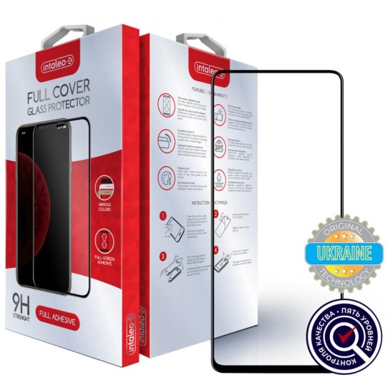 Скло захисне Intaleo Full Glue для Xiaomi Poco X3 black (1283126509483) Скло захисне Intaleo Full Glue для Xiaomi Poco X3 black (1283126509483)