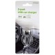 Зарядний пристрій EnerGenie USB 2.1A black (EG-U2C2A-CAR-02) Зарядний пристрій EnerGenie USB 2.1A black (EG-U2C2A-CAR-02)