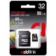 Карта пам'яті AddLink 32GB microSDHC class 10 UHS-I U1 (ad32GBMSH310A) Карта пам'яті AddLink 32GB microSDHC class 10 UHS-I U1 (ad32GBMSH310A)