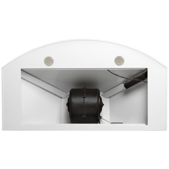 Вытяжка кухонная Eleyus Bora 1200 LED SMD 90 WH Вытяжка кухонная Eleyus Bora 1200 LED SMD 90 WH