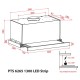 Вытяжка кухонная Weilor PTS 6265 WH 1300 LED Strip Вытяжка кухонная Weilor PTS 6265 WH 1300 LED Strip