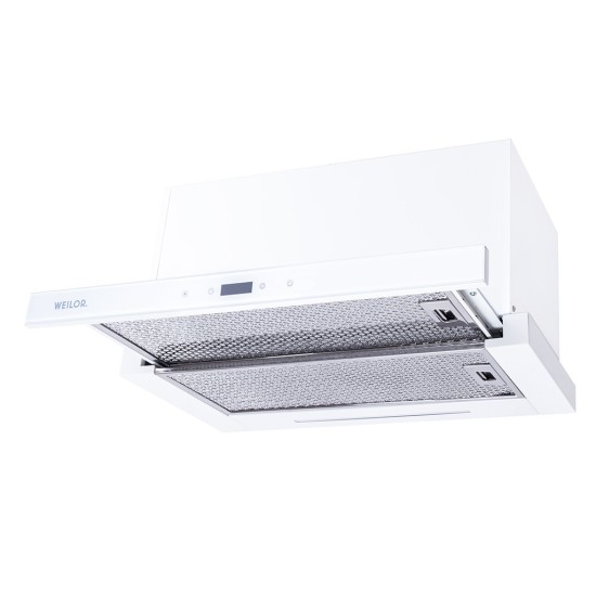 Вытяжка кухонная Weilor PTS 6265 WH 1300 LED Strip Вытяжка кухонная Weilor PTS 6265 WH 1300 LED Strip