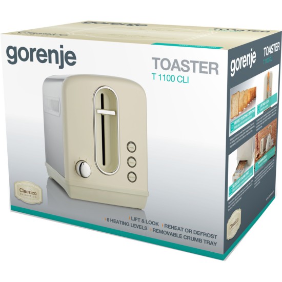 Тостер Gorenje T1100CLI Тостер Gorenje T1100CLI