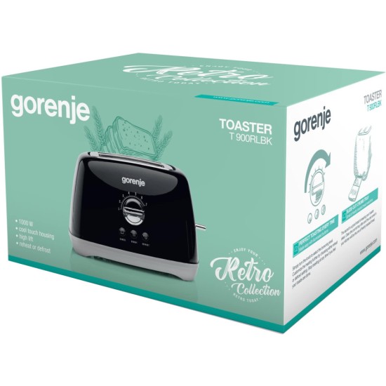 Тостер Gorenje T900RLBK Тостер Gorenje T900RLBK