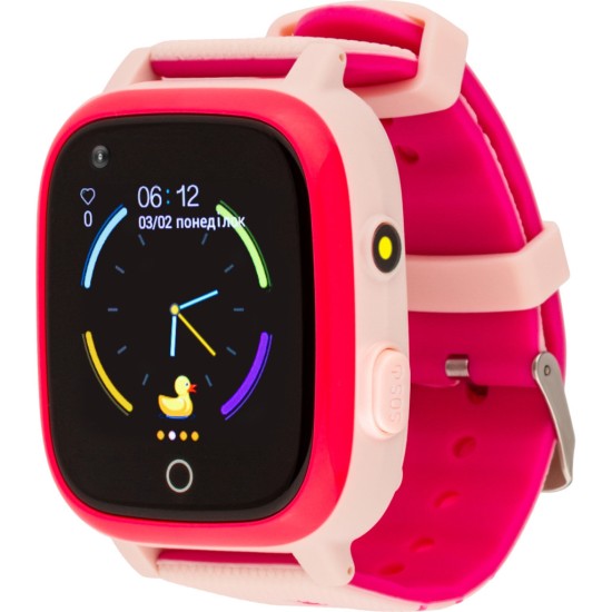 Смарт-годинник Amigo GO005 4G WIFI Kids waterproof Thermometer Pink (747018) Смарт-годинник Amigo GO005 4G WIFI Kids waterproof Thermometer Pink (747018)