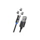 Дата кабель USB 2.0 AM to Lightning + Micro 5P + Type-C 1.0m Magnetic Ro ColorWay (CW-CBUU037-BK) Дата кабель USB 2.0 AM to Lightning + Micro 5P + Type-C 1.0m Magnetic Ro ColorWay (CW-CBUU037-BK)