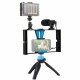 Набор блогера Puluz 4in1 (light, mount, phone holder, microphone) (PKT3023) Набор блогера Puluz 4in1 (light, mount, phone holder, microphone) (PKT3023)