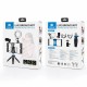 Набор блогера Puluz 4in1 (ring light, mount, phone holder, microphone) (PKT3025L) Набор блогера Puluz 4in1 (ring light, mount, phone holder, microphone) (PKT3025L)