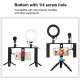 Набор блогера Puluz 4in1 (ring light, mount, phone holder, microphone) (PKT3028) Набор блогера Puluz 4in1 (ring light, mount, phone holder, microphone) (PKT3028)
