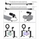 Набор блогера Puluz 4in1 (ring light, mount, phone holder, microphone) (PKT3028) Набор блогера Puluz 4in1 (ring light, mount, phone holder, microphone) (PKT3028)