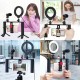 Набор блогера Puluz 4in1 (ring light, mount, phone holder, microphone) (PKT3028) Набор блогера Puluz 4in1 (ring light, mount, phone holder, microphone) (PKT3028)