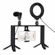 Набор блогера Puluz 4in1 (ring light, mount, phone holder, microphone) (PKT3028) Набор блогера Puluz 4in1 (ring light, mount, phone holder, microphone) (PKT3028)