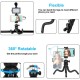 Набор блогера Puluz 4in1 (light, mount, phone holder, microphone) (PKT3094B)