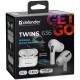 Наушники Defender Twins 636 TWS Pro Bluetooth White (63636) Наушники Defender Twins 636 TWS Pro Bluetooth White (63636)