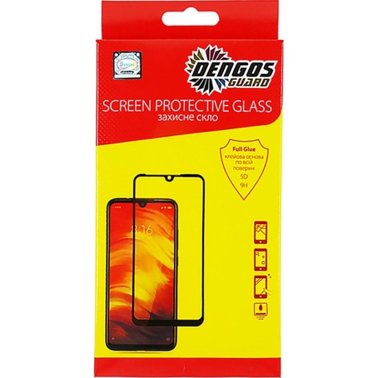 Скло захисне Dengos Full Glue для OPPO A15 (TGFG-163) Скло захисне Dengos Full Glue для OPPO A15 (TGFG-163)