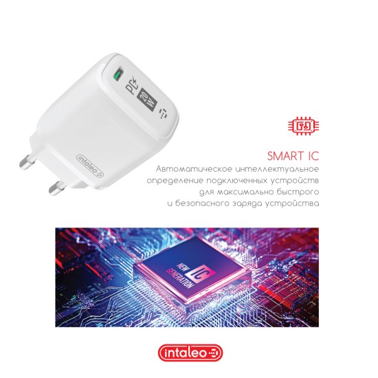 Зарядний пристрій Intaleo TCGQPD120L (1283126510007) Зарядний пристрій Intaleo TCGQPD120L (1283126510007)
