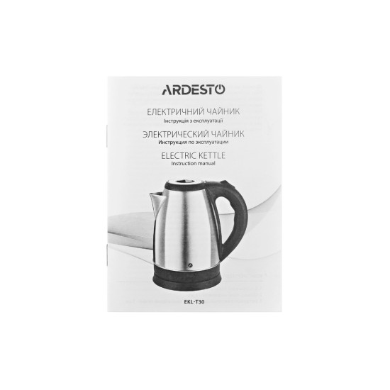 Електрочайник Ardesto EKL-T30 Електрочайник Ardesto EKL-T30