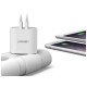Зарядний пристрій Ugreen CD104 2xUSB 3.4A Charger (White) (20384) Зарядний пристрій Ugreen CD104 2xUSB 3.4A Charger (White) (20384)