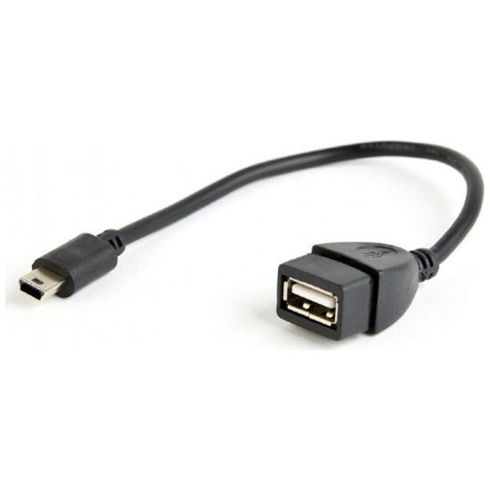 Дата кабель OTG USB 2.0 AF to Mini 5P 0.15m Cablexpert (A-OTG-AFBM-002) Дата кабель OTG USB 2.0 AF to Mini 5P 0.15m Cablexpert (A-OTG-AFBM-002)