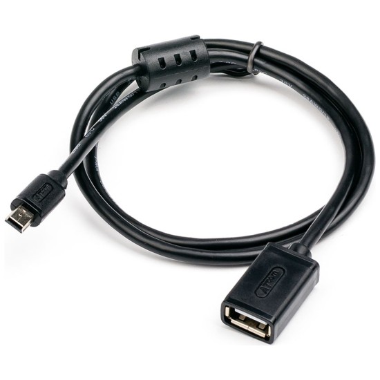 Дата кабель OTG USB 2.0 AF to Mini 5P 0.8m Atcom (12821) Дата кабель OTG USB 2.0 AF to Mini 5P 0.8m Atcom (12821)